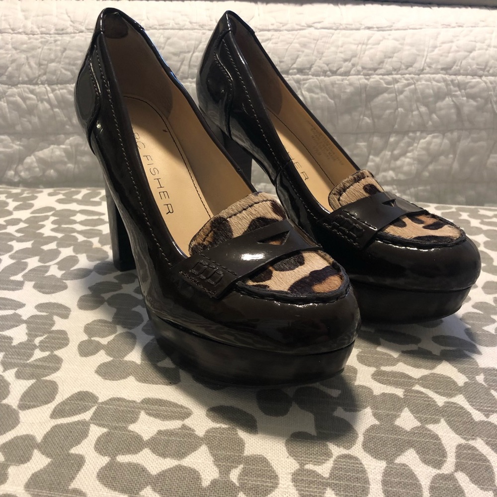 Marc Fisher Cheetah Heels